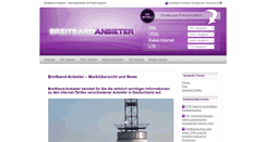 Desktop Screenshot of breitband-anbieter.com